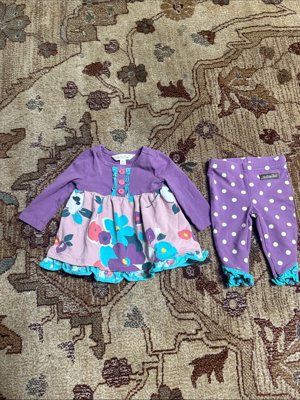 MATILDA JANE 0-3 MONTHS BABY BLOSSOM dress and leggings Wonderment